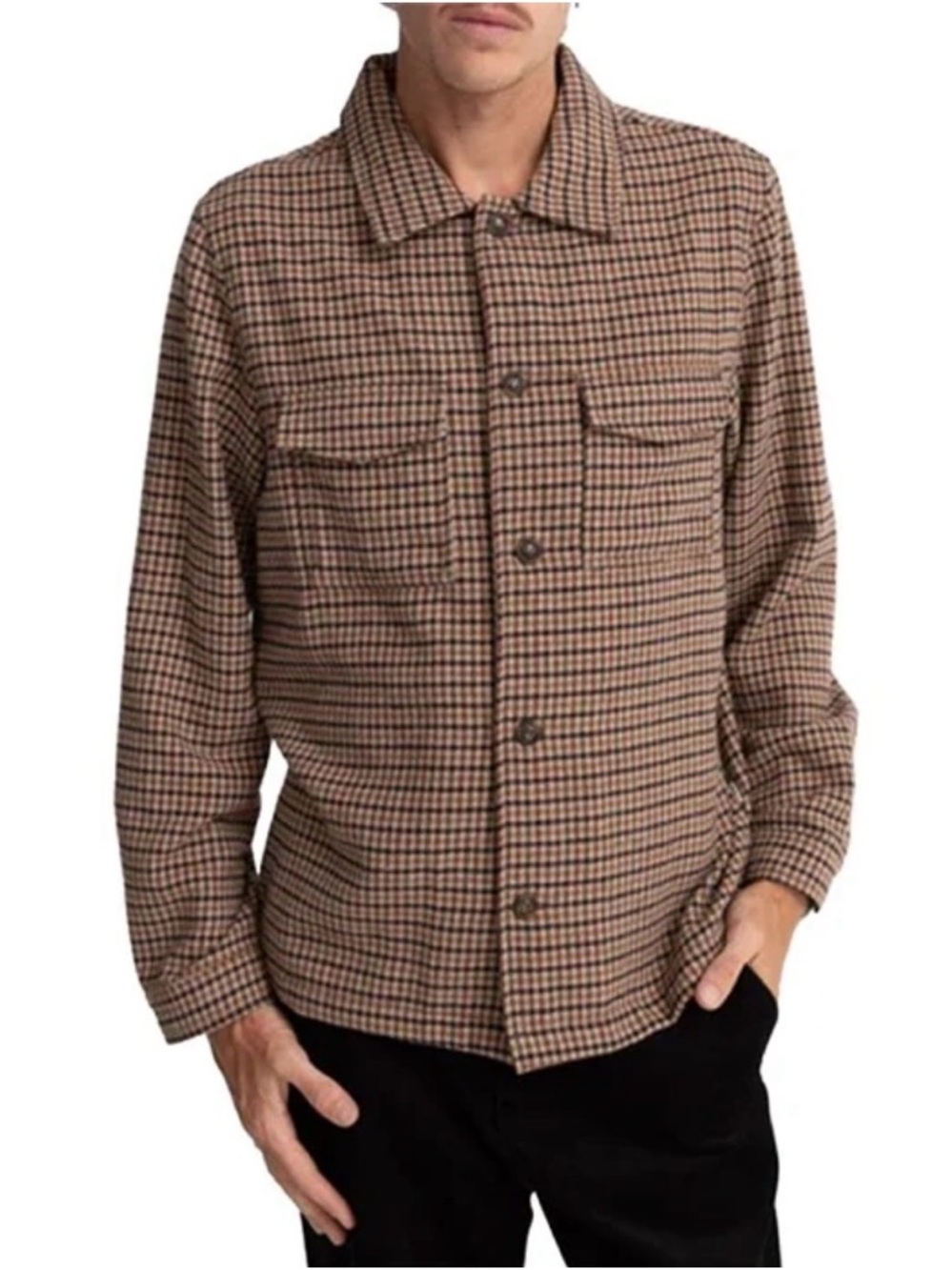 Men's Rhythm Check Overshirt